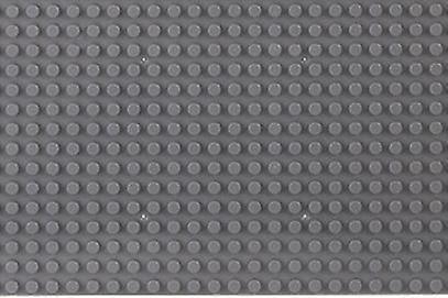 Slowmoose 32*32 Dots Classic Baseplates City Dimensions - Building Blocks 25.5X25.5cm / D grey-s-3232