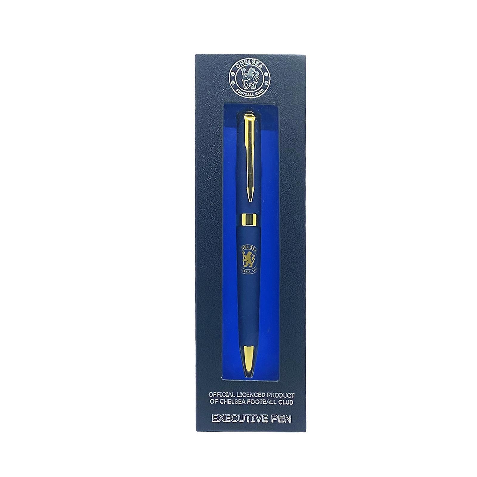 Chelsea FC Pen Official Football Executive Gift Boxed Blue One Size