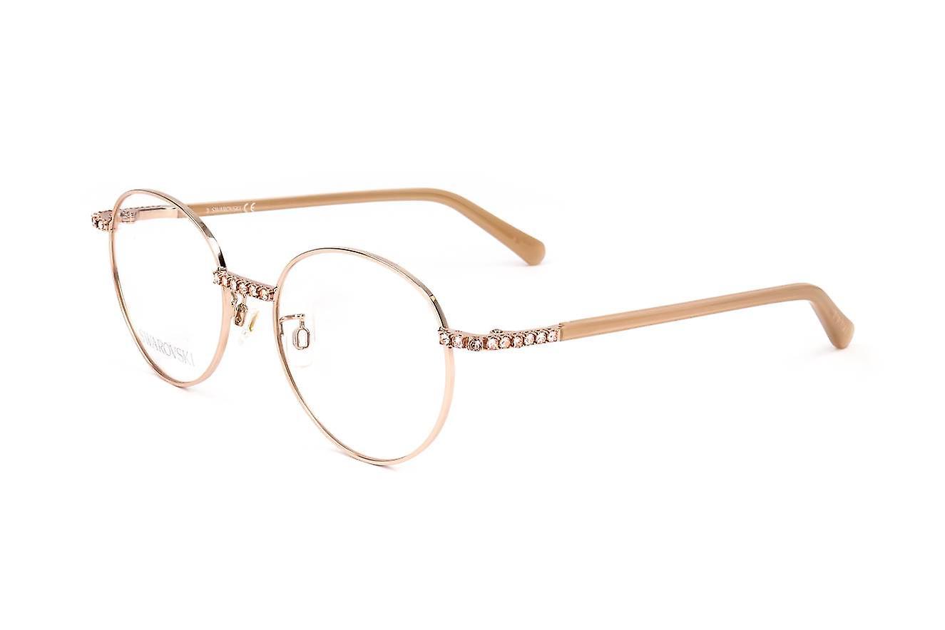 Eyewear Frames Swarovski SK5424-H 028 SHINY ROSE GOLD 51/18/140 WOMAN Pink Gold 51 mm