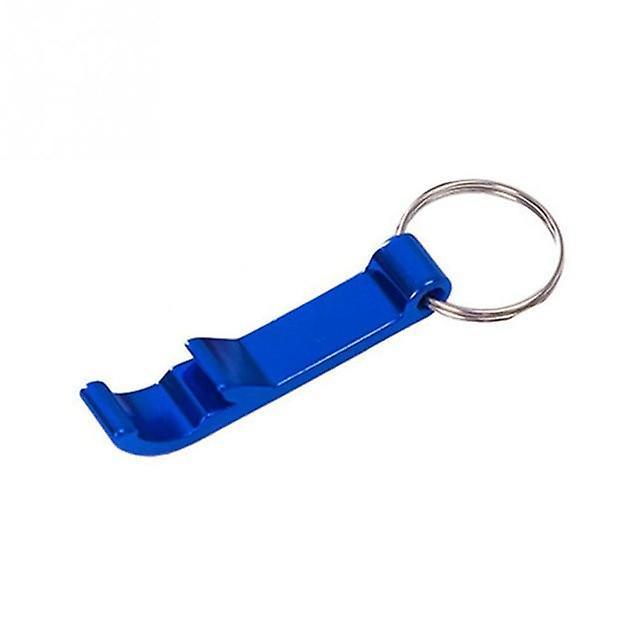 Slowmoose 4 In 1 Portable Aluminium Beer Bottle Opener Keychain Blue