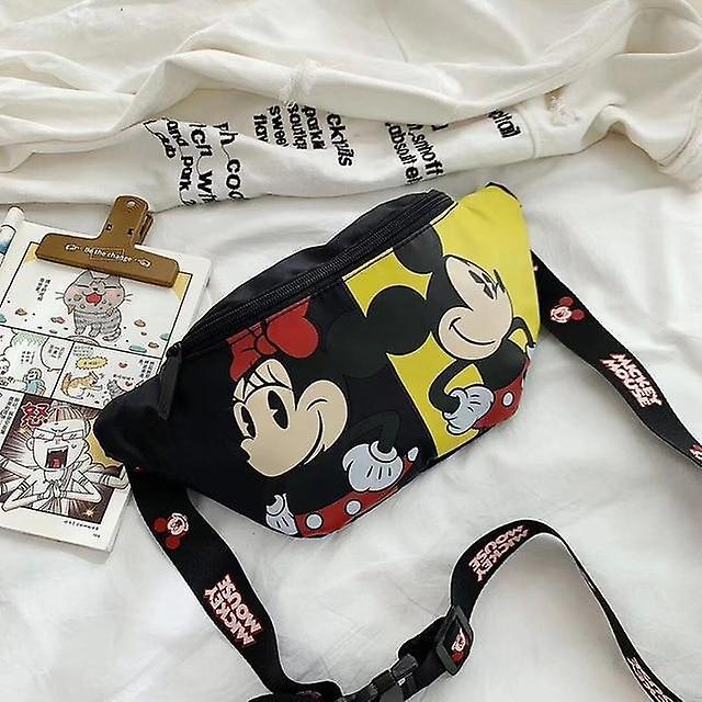 Slowmoose Disney Mickey Minnie Mouse Bag Doll - Belt Bag Shoulder Bag , Small Waist Bag 3 [365458]