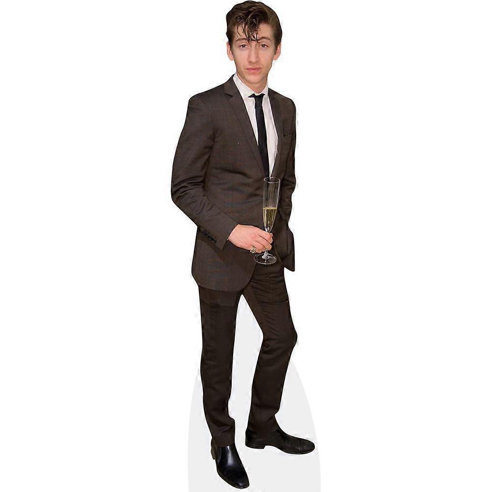 Celebrity Cutouts Alex Turner (Brown Suit) Cardboard Cutout (lifesize OR mini size). Standee. Stand Up. Life Size Cutout