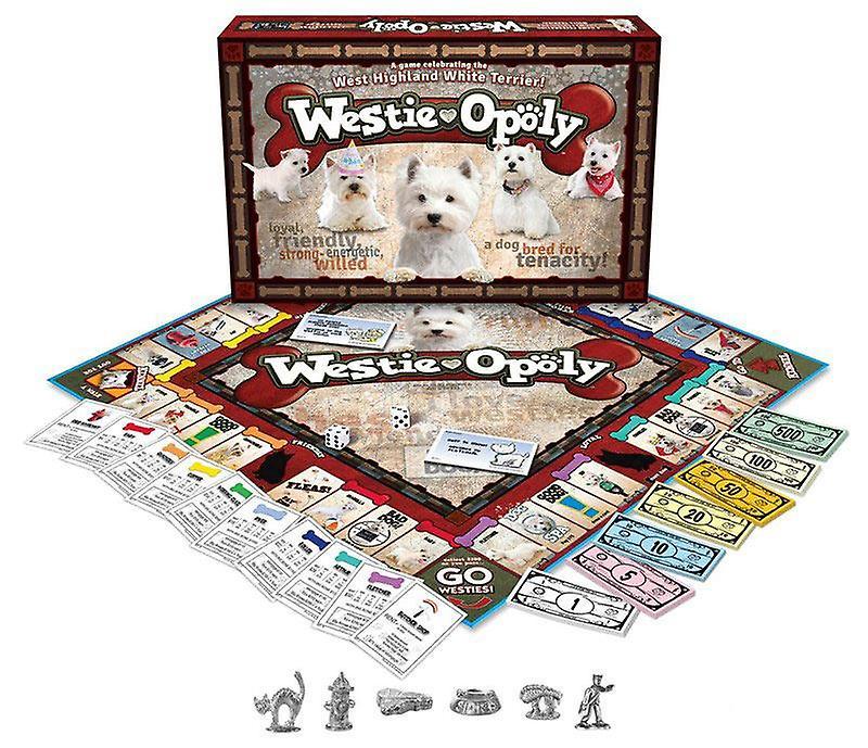 Late For The Sky Westie-opoly Board Game