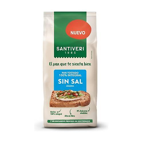 Santiveri 100% whole grain toasted bread without salt 200 g