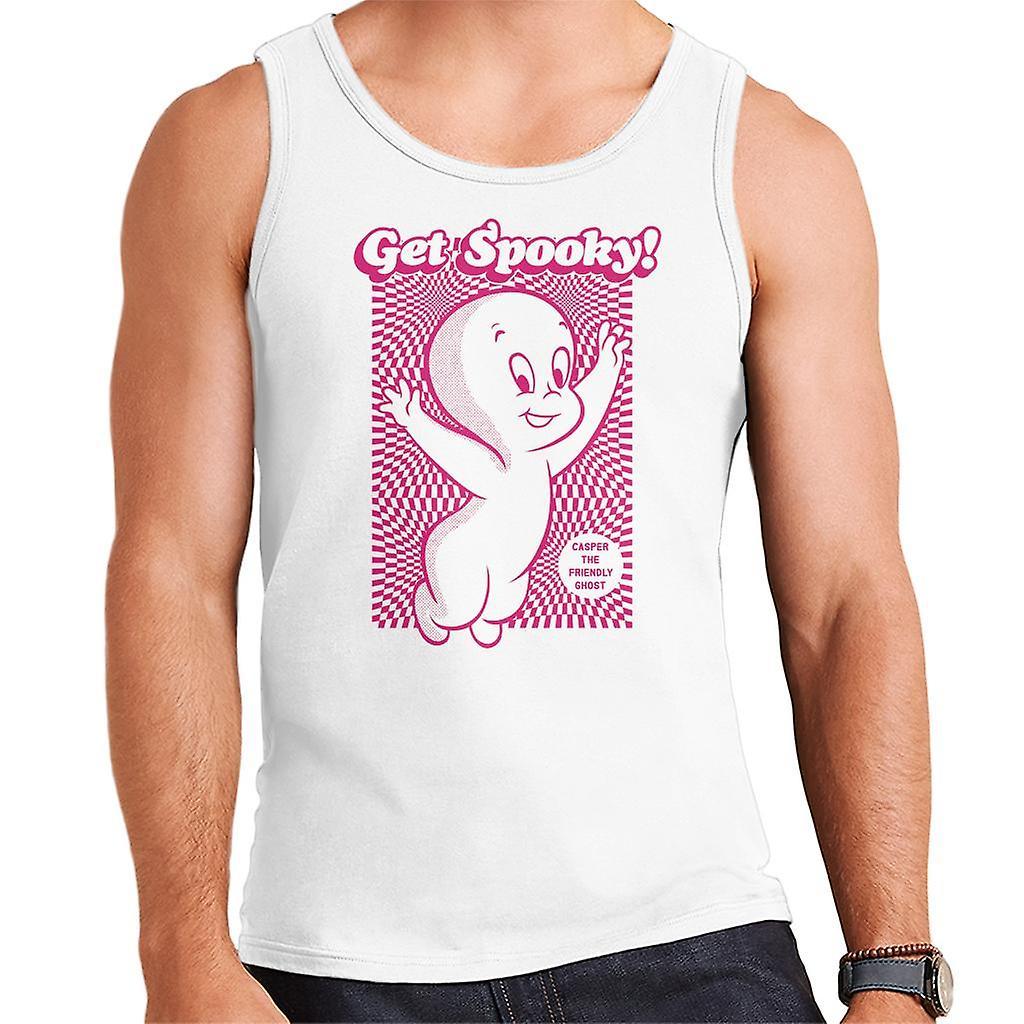 Casper The Friendly Ghost Get Spooky Men's Vest White XX-Large