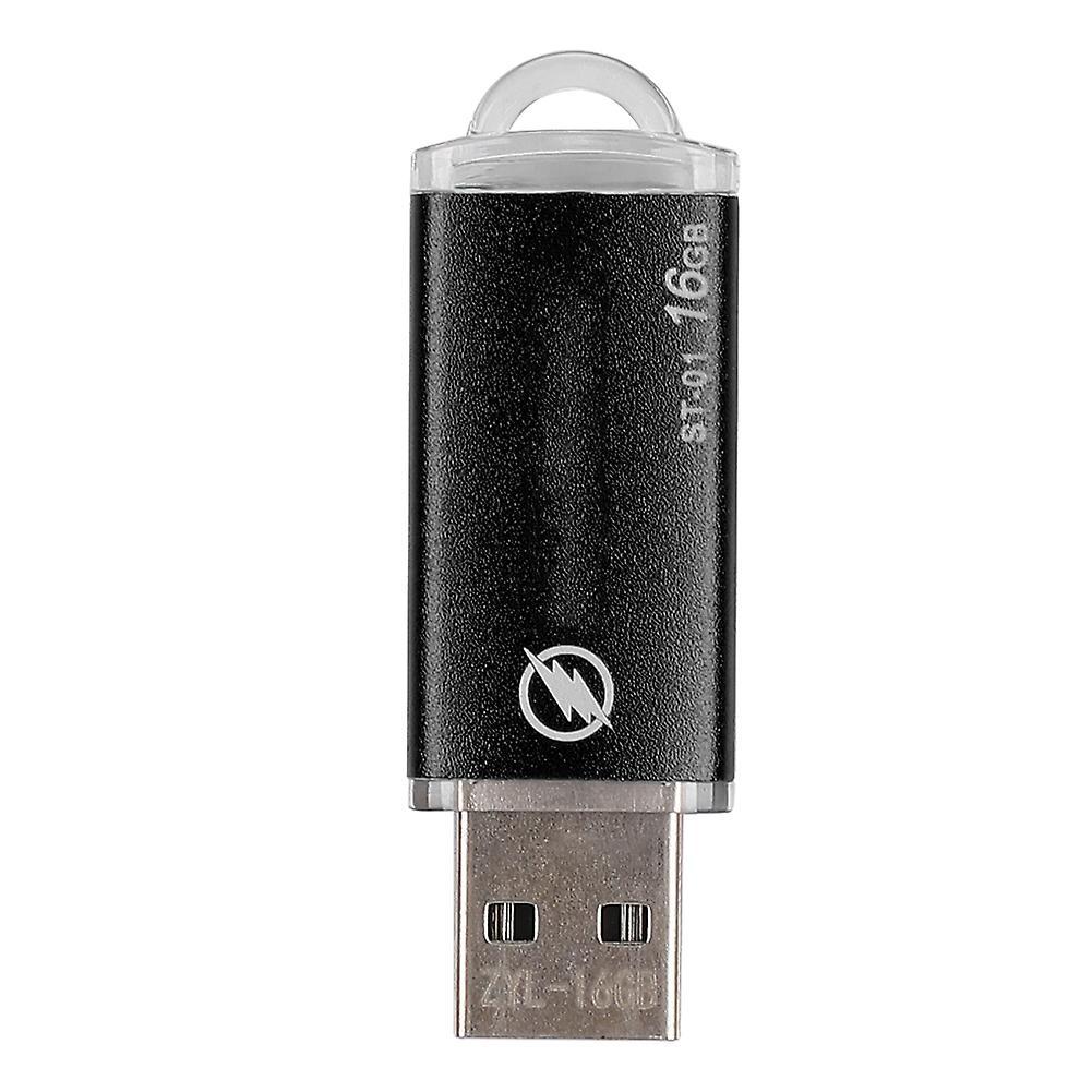 USB Flash Drive 16GB USB 3.0 Flash Drive - High Speed Data Storage Disk (Black)