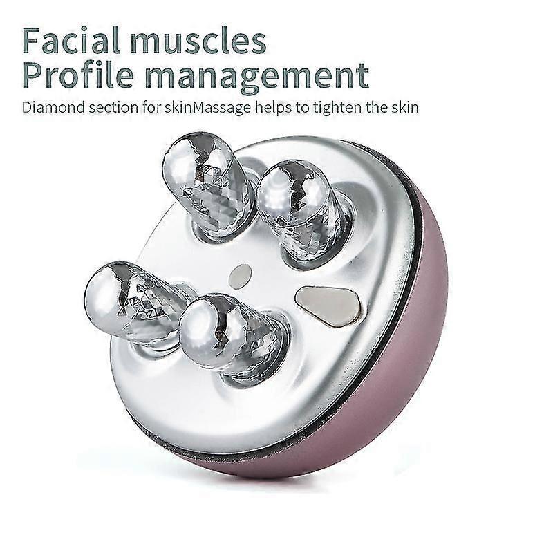 GYFDYM 3d Face Massager Roller Face Lift Massage Microcurrents Facial Lifting Rotating Wrinkle Remove Tighten Anti Wrinkle Skin Beauty