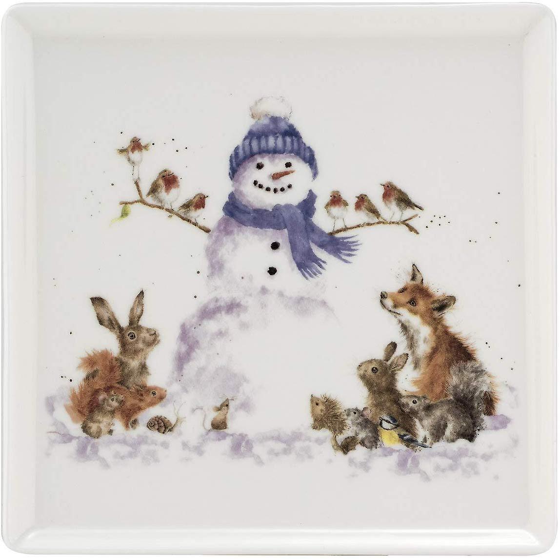 Wrendale Designs Christmas Design Ceramic Plate