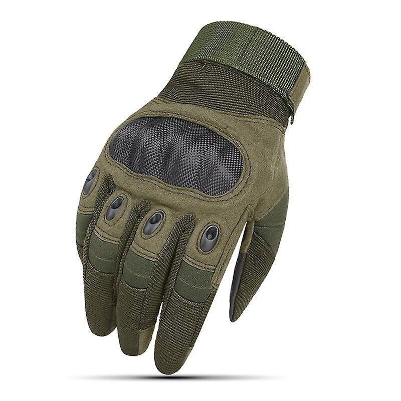 Summer Motorcycle Gloves Outdoor Windproof Anti-skidding Tactical Gloves Men's Motocross Cycling Military Gloves  Motorcycle Gloves army green XL