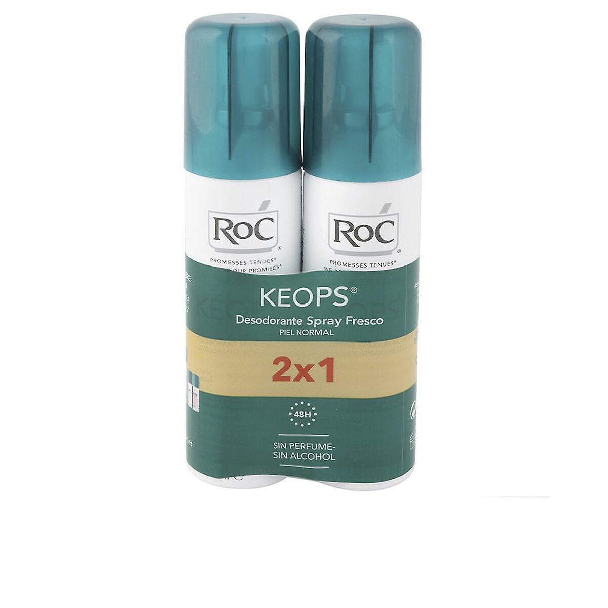 Spray Déodorant Roc Keops Spray Frais (2 X 150 ml)