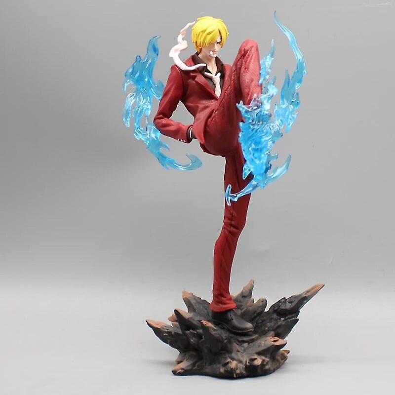 Ninesun 24cm One Piece Sanji Figurine Sanji Vinsmoke Action Figures ONE PIECE Anime PVC Model Collection Toys Desktop Decoration Gifts no box