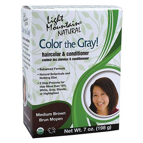 Light Mountain Color The Gray, Brown-Medium 7 Oz (Pack of 1)