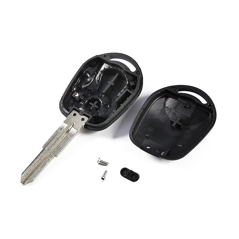 SSANGYONG Key Shell 2 Button Car Remote Key Shell Case Cover Fob for SSANGYONG Actyon Kyron Rexton