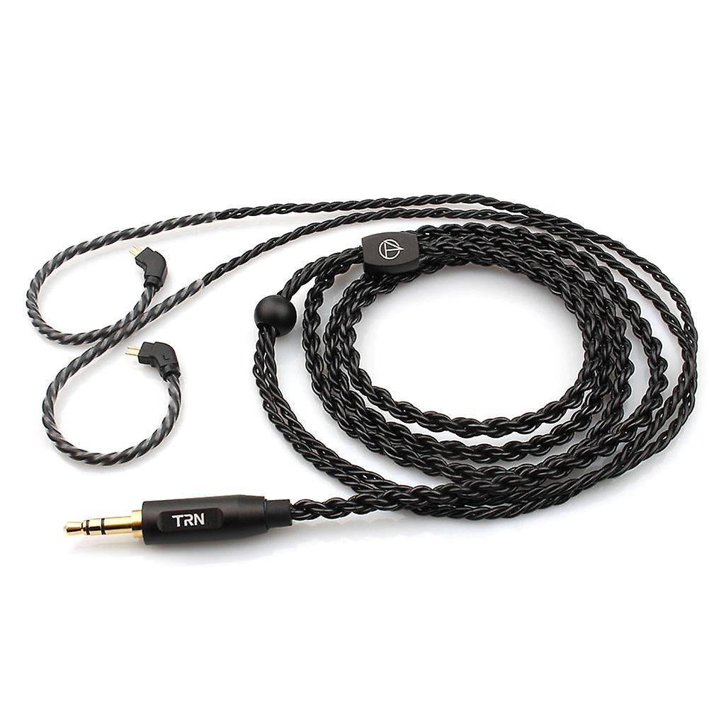 Hiborth TRN 0.75mm/0.78mm/MMCX Replace Braided Wired Earphone Headphones Cable Cord Wire Standard,0.78mm