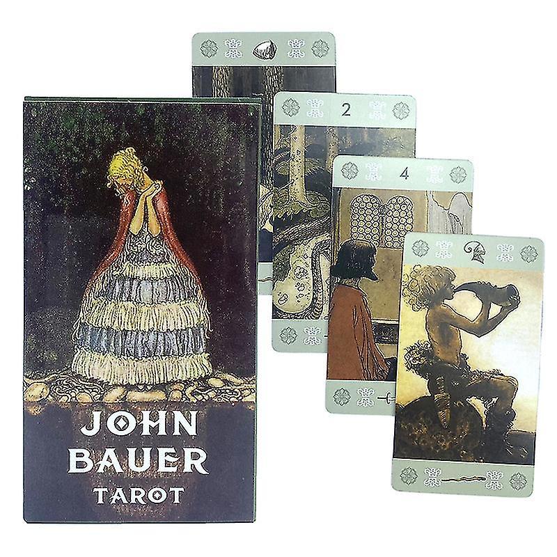 Windo John Bauer Tarot Card Prophecy Fate Divination Deck Family Party Board Game