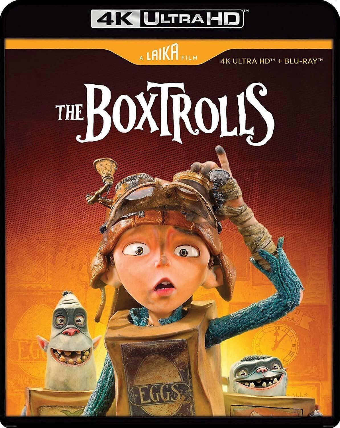 The Boxtrolls  [ULTRA HD BLU-RAY REGION: A USA] 4K Mastering, 2 Pack USA import