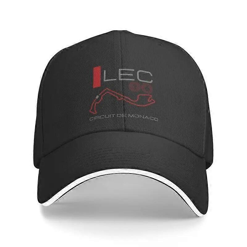 Redkid Classic Charles Leclerc 16 Baseball Cap Men Women Personalized Adjustable Adult Circuit De Monaco Dad Hat Spring black