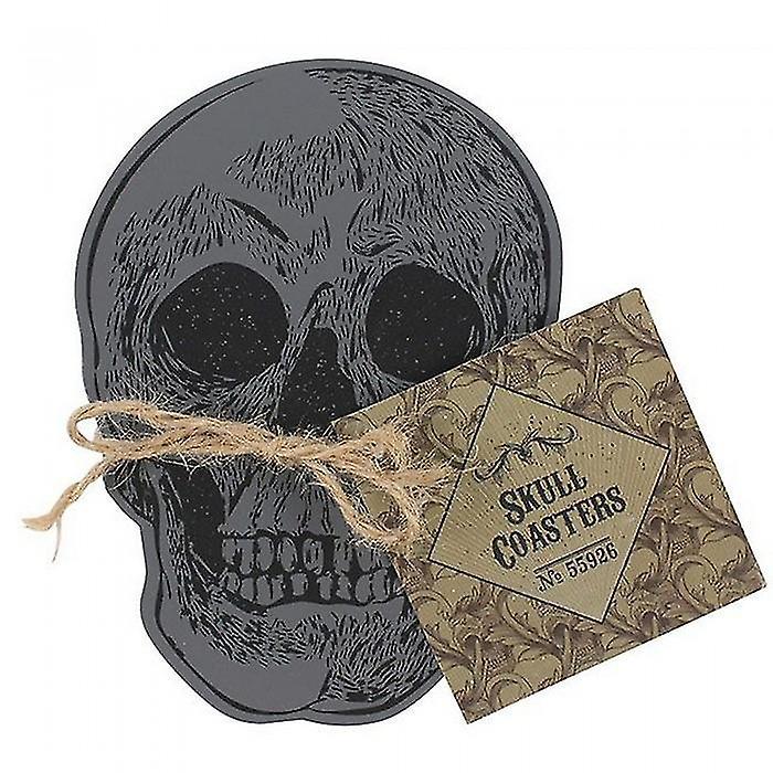 Cabinet Of Curiosities Skull Coasters (Set of 4) May Vary One Size