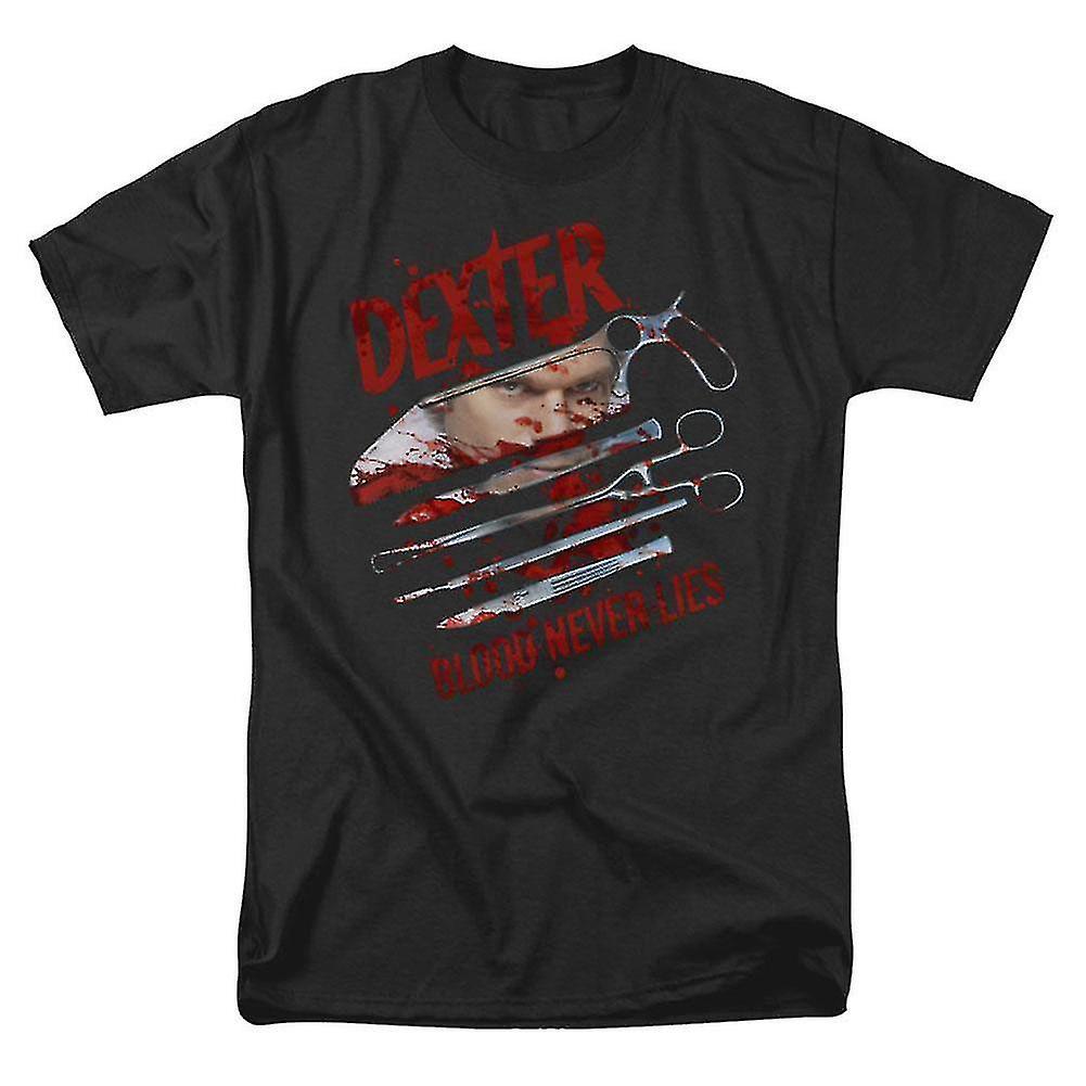 DUQI Dexter Blood Never Lies T-shirt M