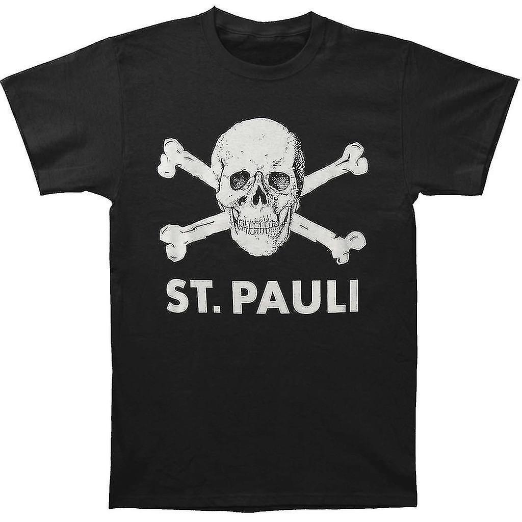 Cryin Fc St. Pauli Skull Tee T-shirt High Quality 2XL