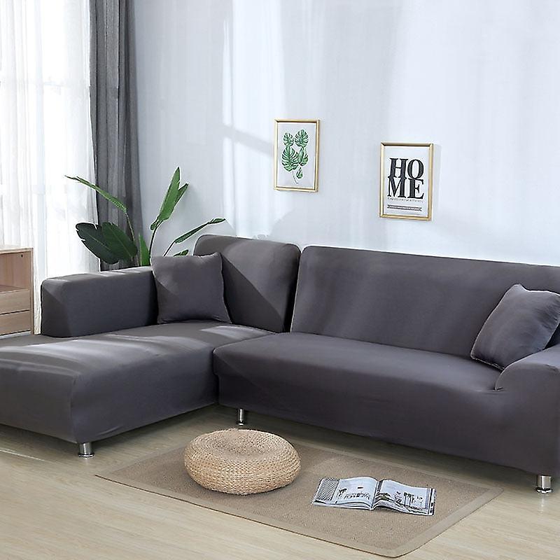 Slowmoose Sofa Covers For Living Room, Slip-resistant - Sofa Cover Stretch L Shaped colour10 2-seater 145-185cm