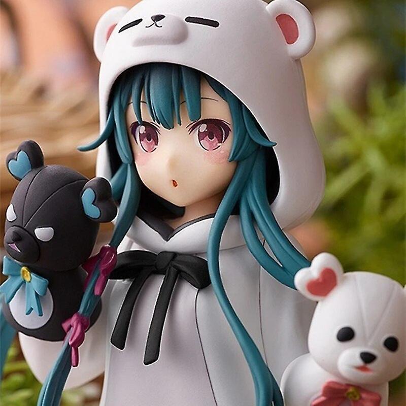 Jiechannel Anime Yuna Figure Kuma Kuma Kuma Bear Pop Up Parade Collectibles Kawaii Girls Pvc Models Decorative Statues Doll Toys Gifts A 18cm with box