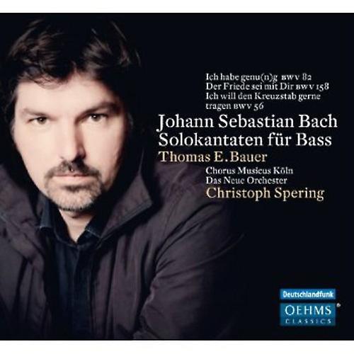 Oehms Thomas E. Bauer - Solo Cantatas for Bass  [COMPACT DISCS] USA import