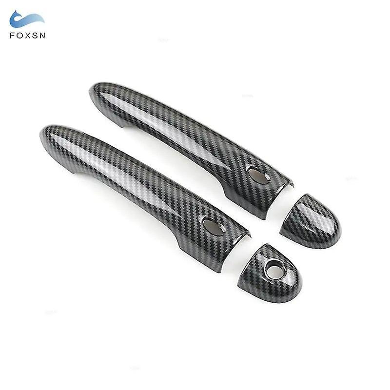 Redkid For Renault Megane 3 Mk3 Iii 2008 2009 2010 2011 2012 2013 2014 2016 Abs Carbon Fiber Texture Exterior Door Handle Cover Trim A