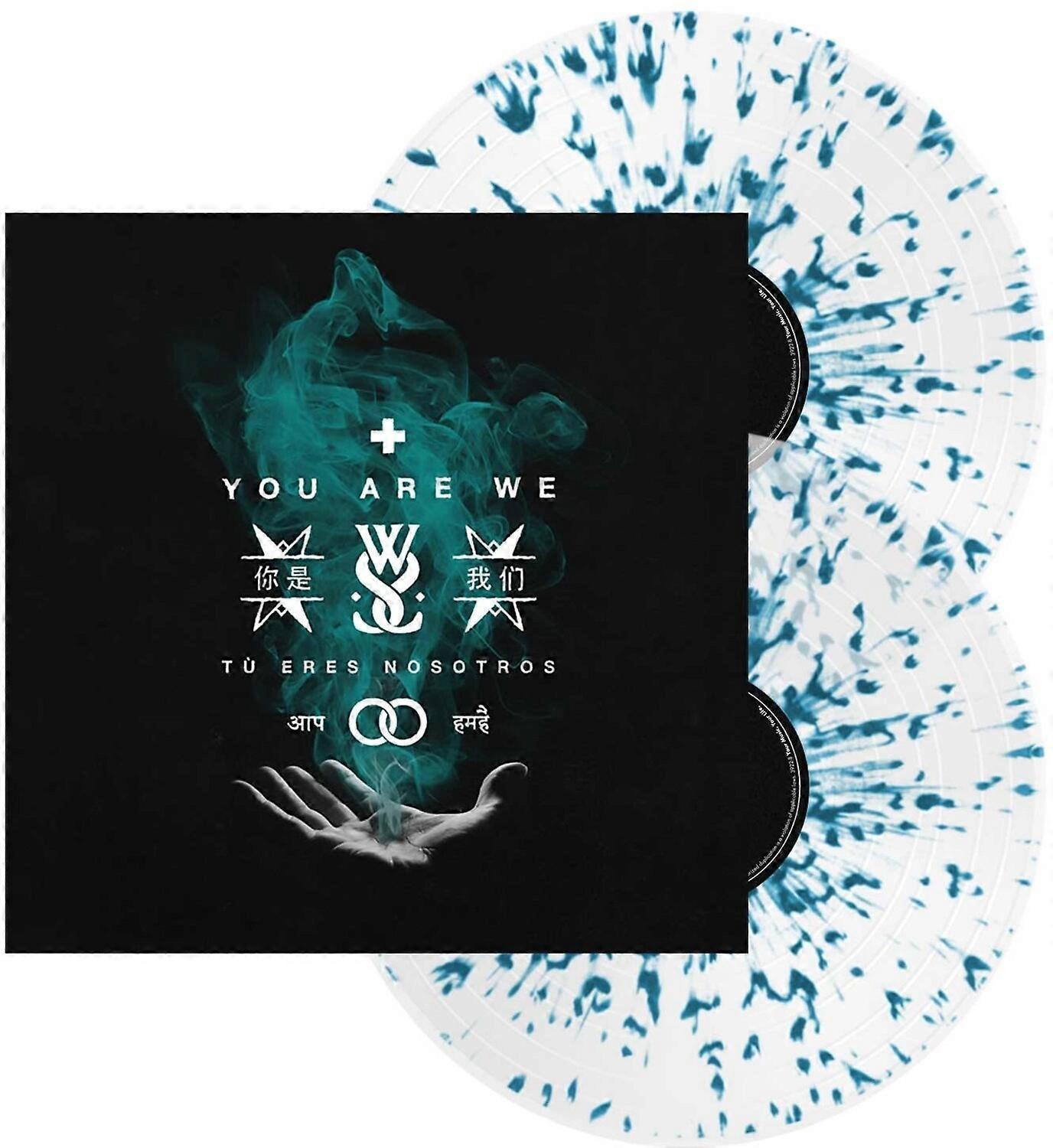 While She Sleeps - You Are We (Clear & Sea Blue Splatter Vinyl)  [VINYL LP] Blue, Colored Vinyl, Clear Vinyl USA import