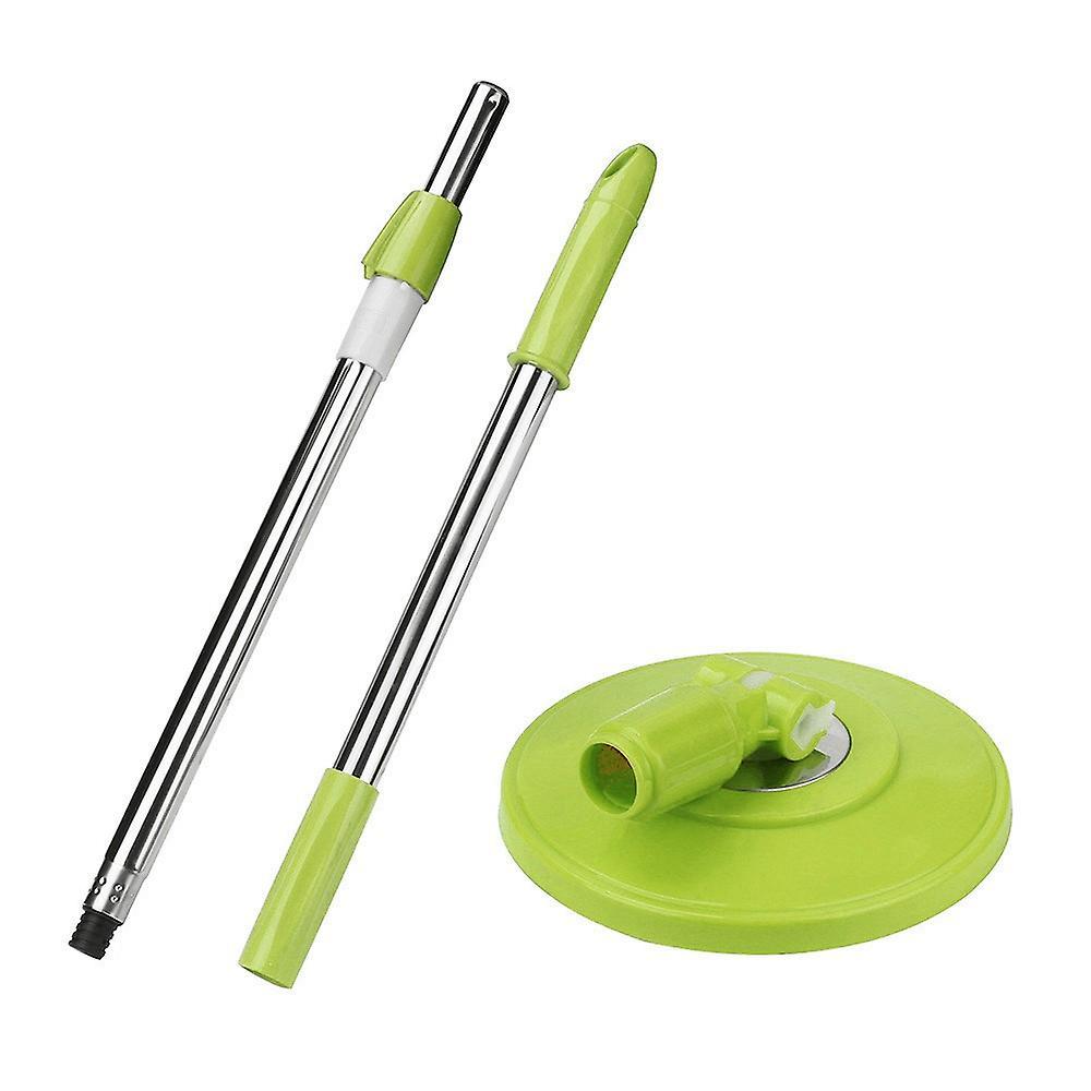 Baodan Spin Mop Pole Handle Replacement for Floor Mop 360 No Foot Pedal Version Green