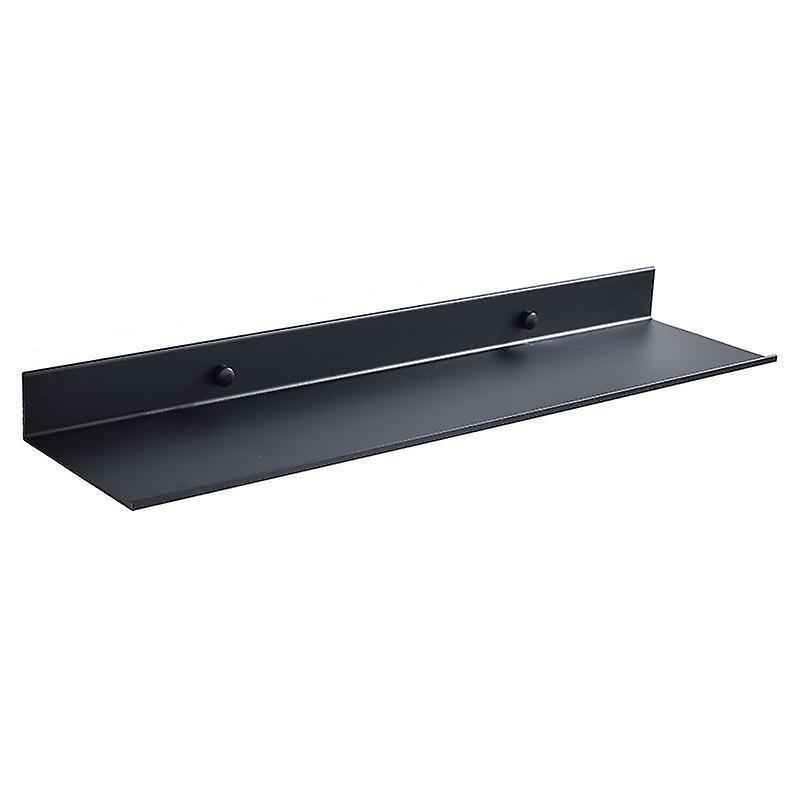 Slowmoose Modern Matt Black Shelves 60 CM