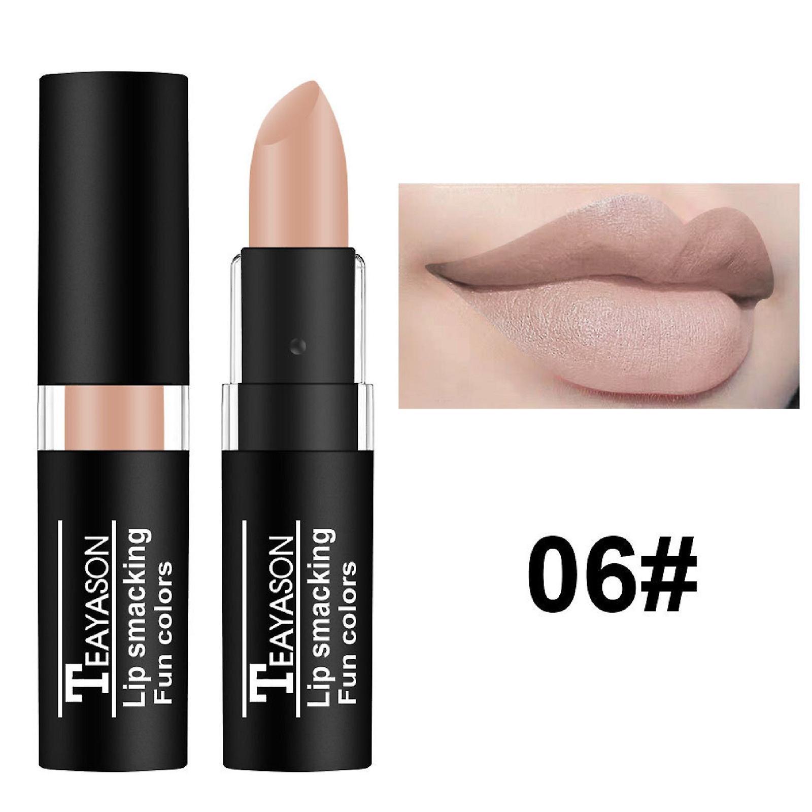 Kakanwo Dark Lipstick White Nude Color Halloween Creative Makeup Lipstick F Free Size