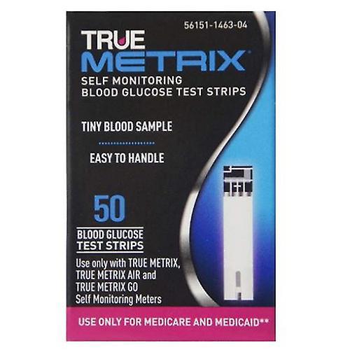 True Metrix Blood Glucose Test Strips, 50 Count (Pack of 1)