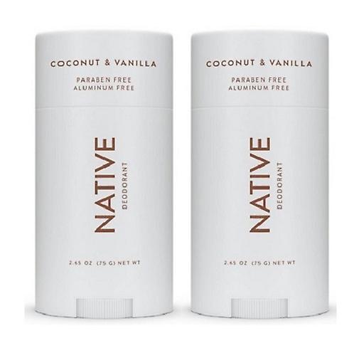 Native Deodorant - Natural Deodorant Made Without Aluminum & Parabens - Coconut & Vanilla