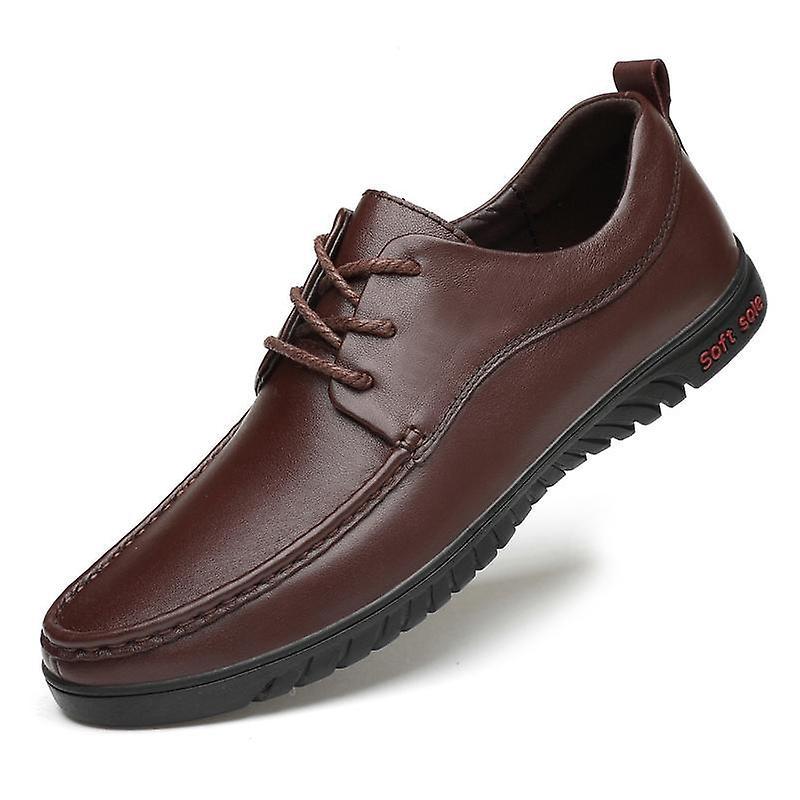 Mickcara Men's N908 Oxford Shoe Brown Us10/eu44