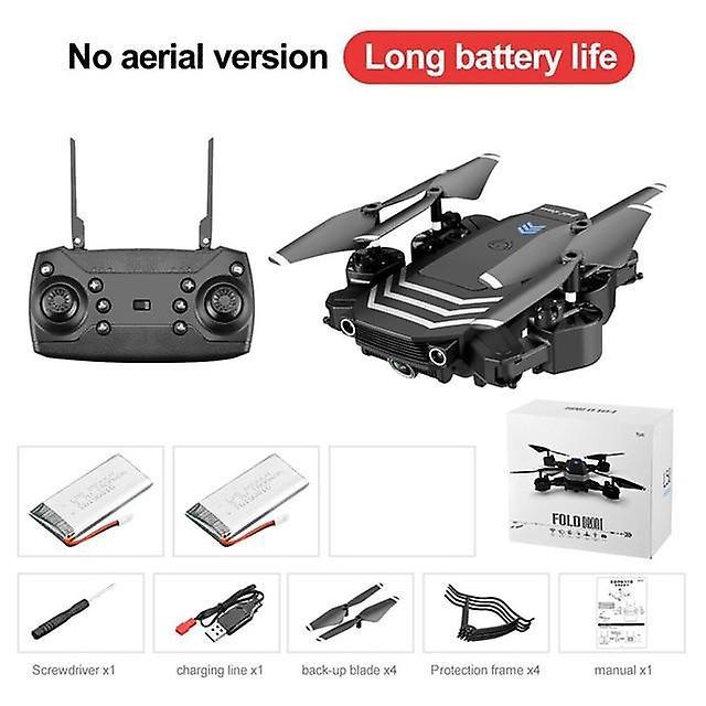 Slowmoose Ls11 Rc Drone - 4k With Camera Hd 1080p, Professional Quadcopter Drone No Camera 2Battery