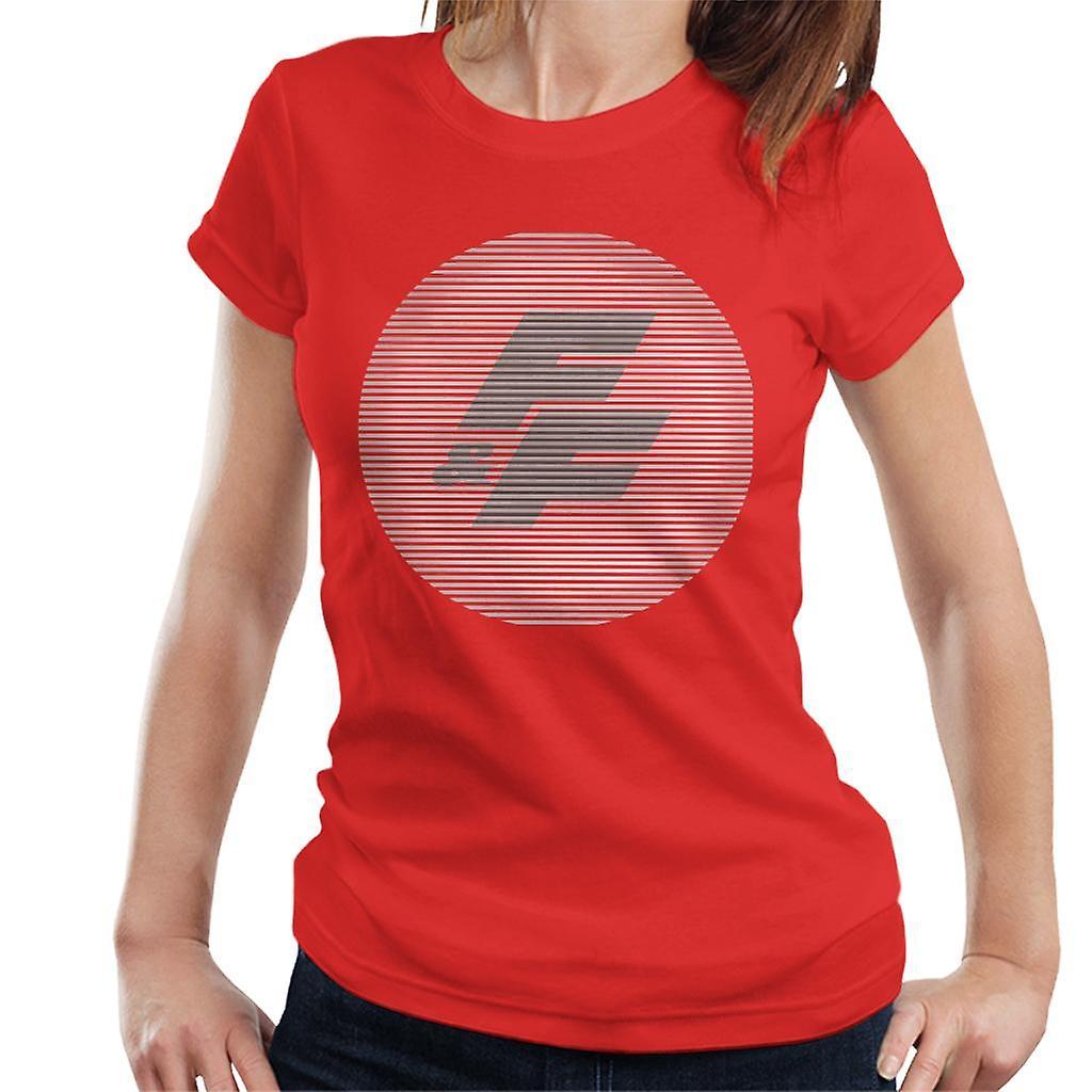 Fast & Furious Fast and Furious FF Logo Women's T-Shirt Red Large