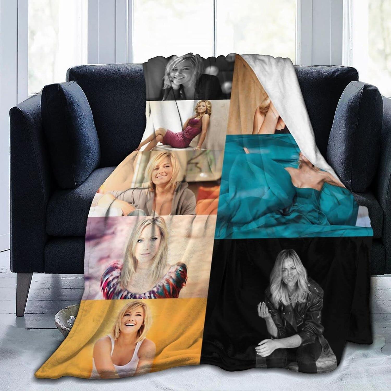 Kerota Helene Beauty Fischer Flannel Blanket Bedding Fleece Blanket Soft Thow Blankets Air Conditioning Blanket For Sofa Couch Living Room 50x40in ...