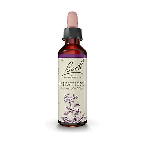 Bach Flower Essences 18 - Impatients 20 ml of floral elixir