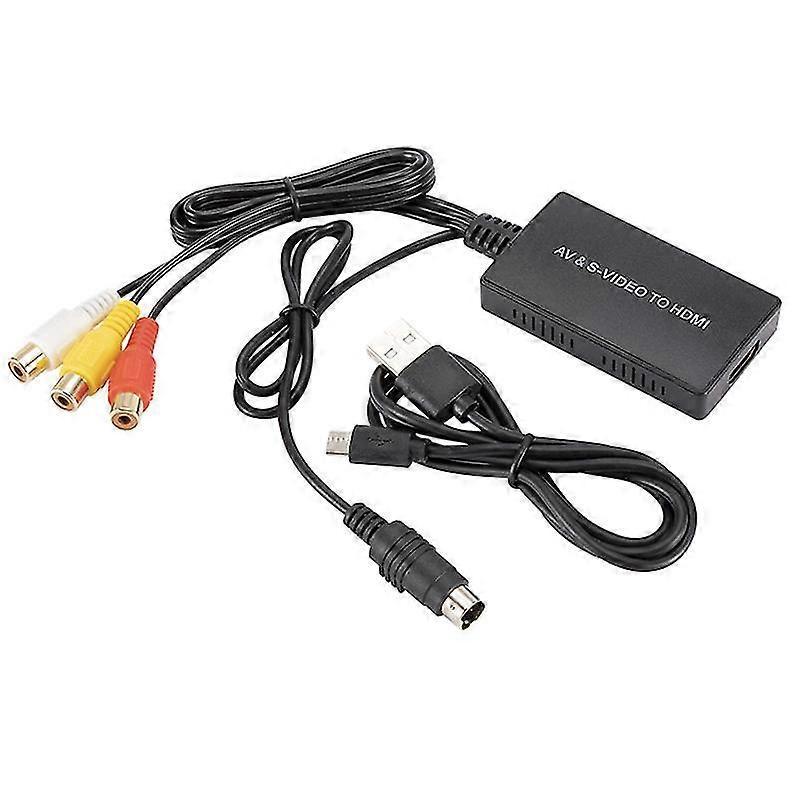 Sunset S-video To Hdmi Converter Av To Hdmi Adapter Rca Converter Support 1080p