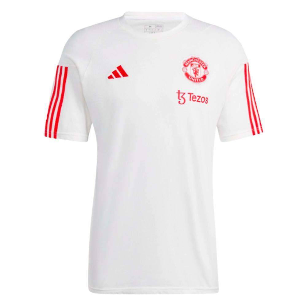 Adidas 2023-2024 Man Utd Training Tee (White) XL 44-46 inch Chest