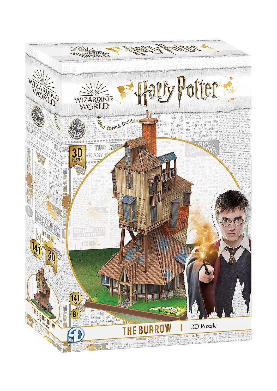 Paul Lamond Games Harry Potter The Burrow 3D Model Jigsaw Puzzle