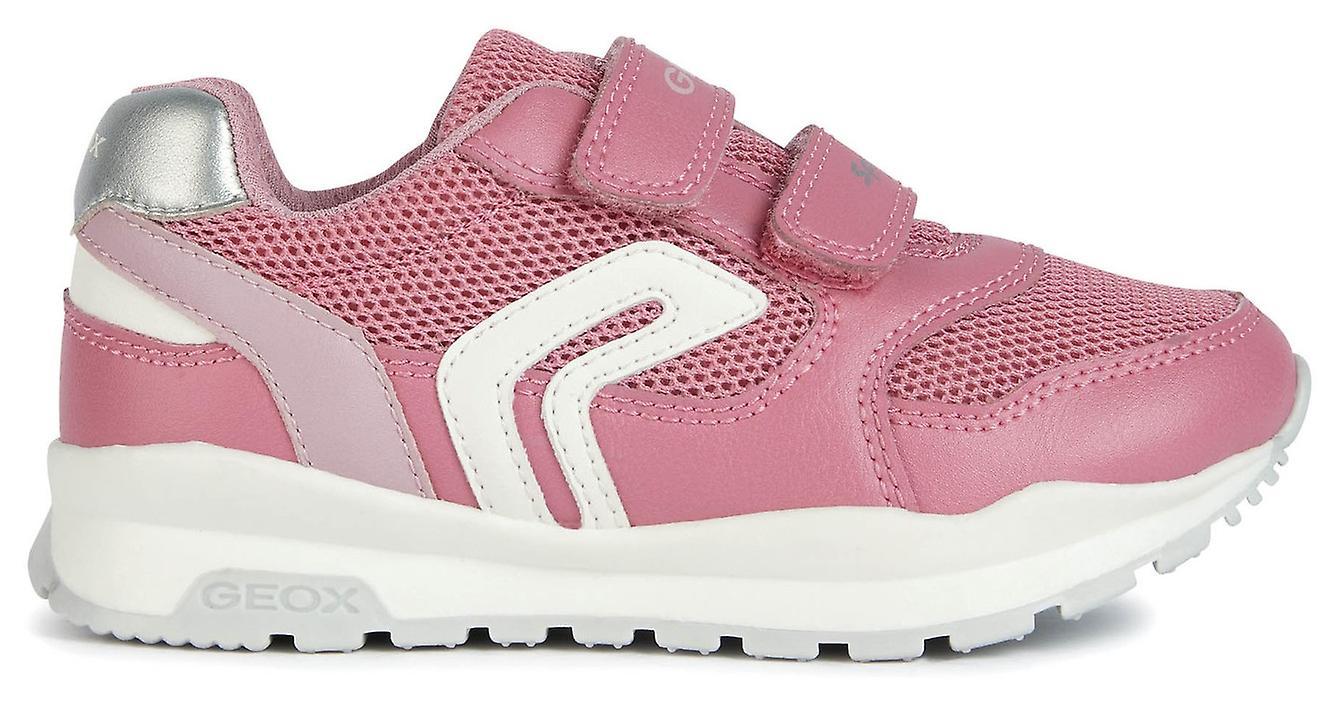 Geox Girls Pavel Trainers Pink White EU 27