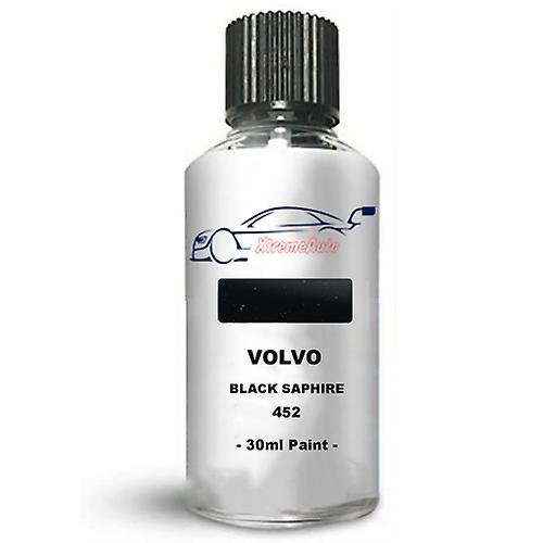 Auto Car Specialist Touch up paint for volvo xc90 black saphire 452 stone chip brush