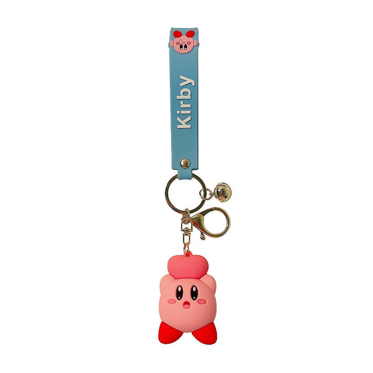 Tikuajgift Star Kirby Anime Key Chain Key Ring Bag Pendant Keyring Christmas Gift