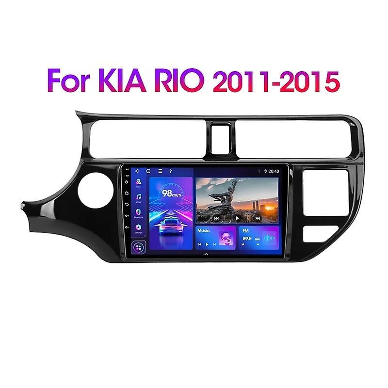 JIULUNET Android 2DIN Car Radio Multimedia Video Player For KIA RIO K3 PRIDE 2011-2015 Navigation GPS Carplay