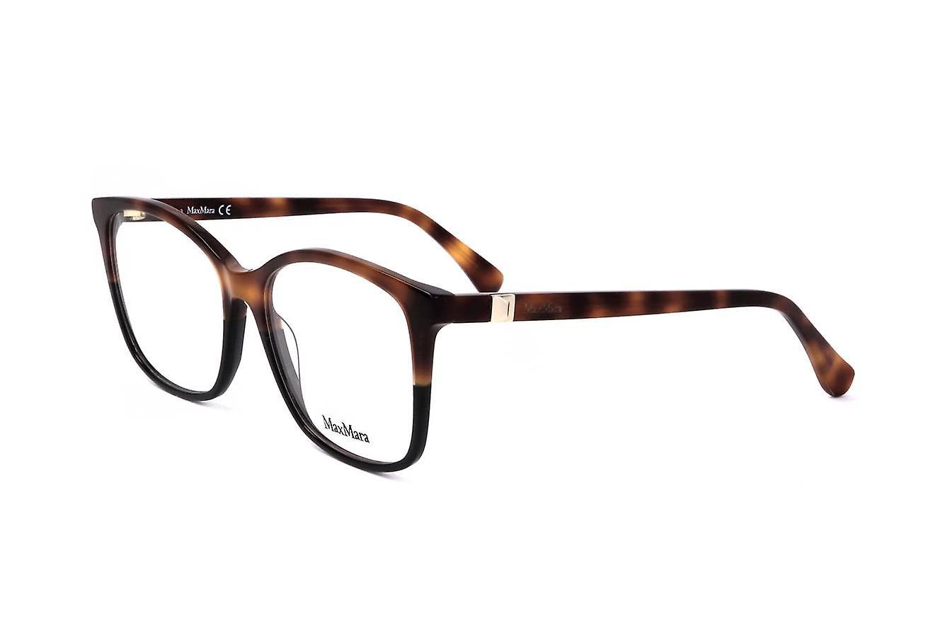 Max Mara Eyewear Frames MaxMara MM5023 056 HAVANA 55/16/140 WOMAN Brown 55 mm