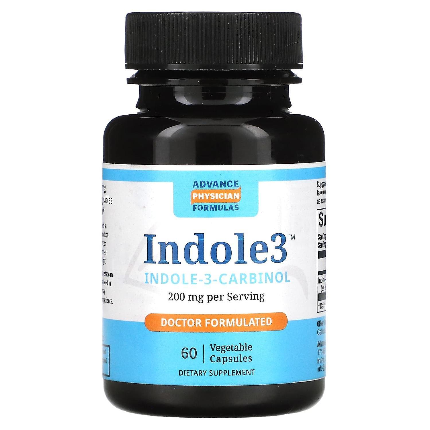 Advance Physician Formulas, In Advance Physician Formulas, Inc., Indole-3-Carbinol, 200 mg, 60 Vegetable Capsules