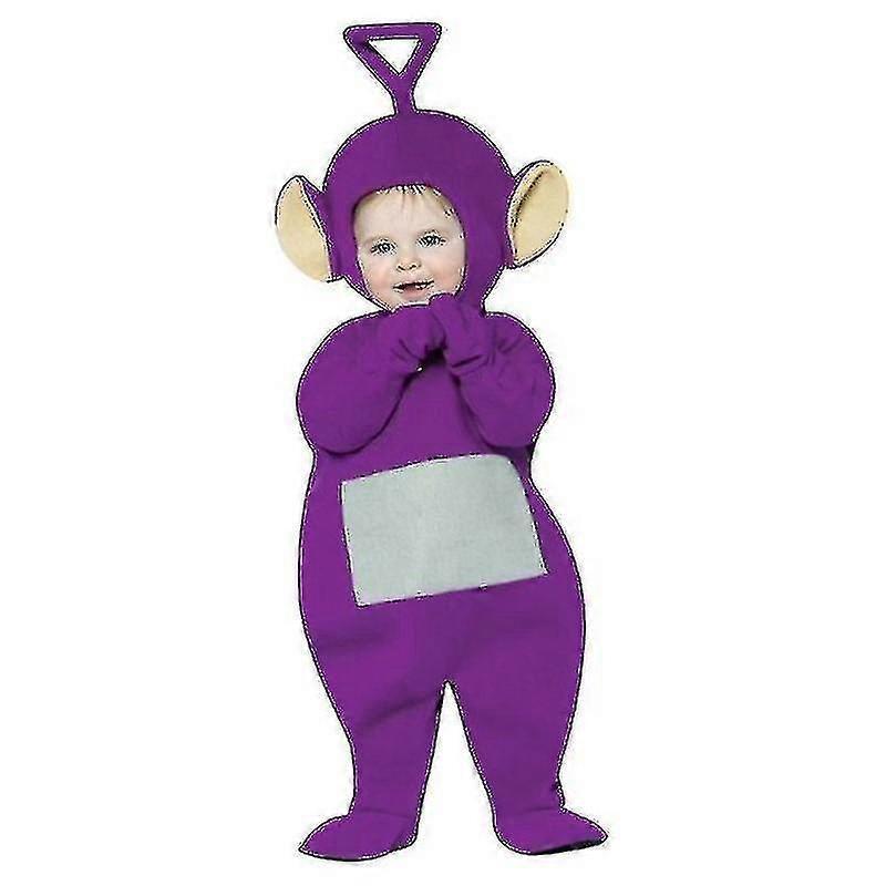 Redkid Teletubbies Costume For Kids Child Funny Dipsy Po Laa Tinky Winky Onesie Christmas Birthday Party Halloween Costume Tinky Winky Costume Kids...