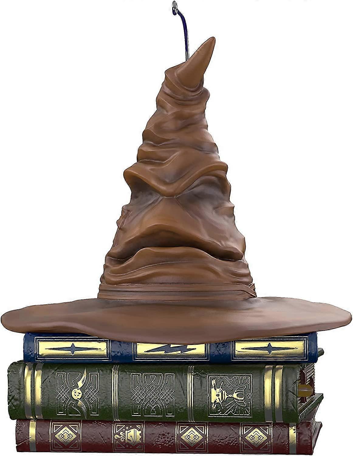 Wuhing-SJ-With Sound Christmas Ornament For Harry Potter Sorting Hat ,Talking Sound And Motion Magic Keepsake Christmas Tree Of Harry Potter Gifts